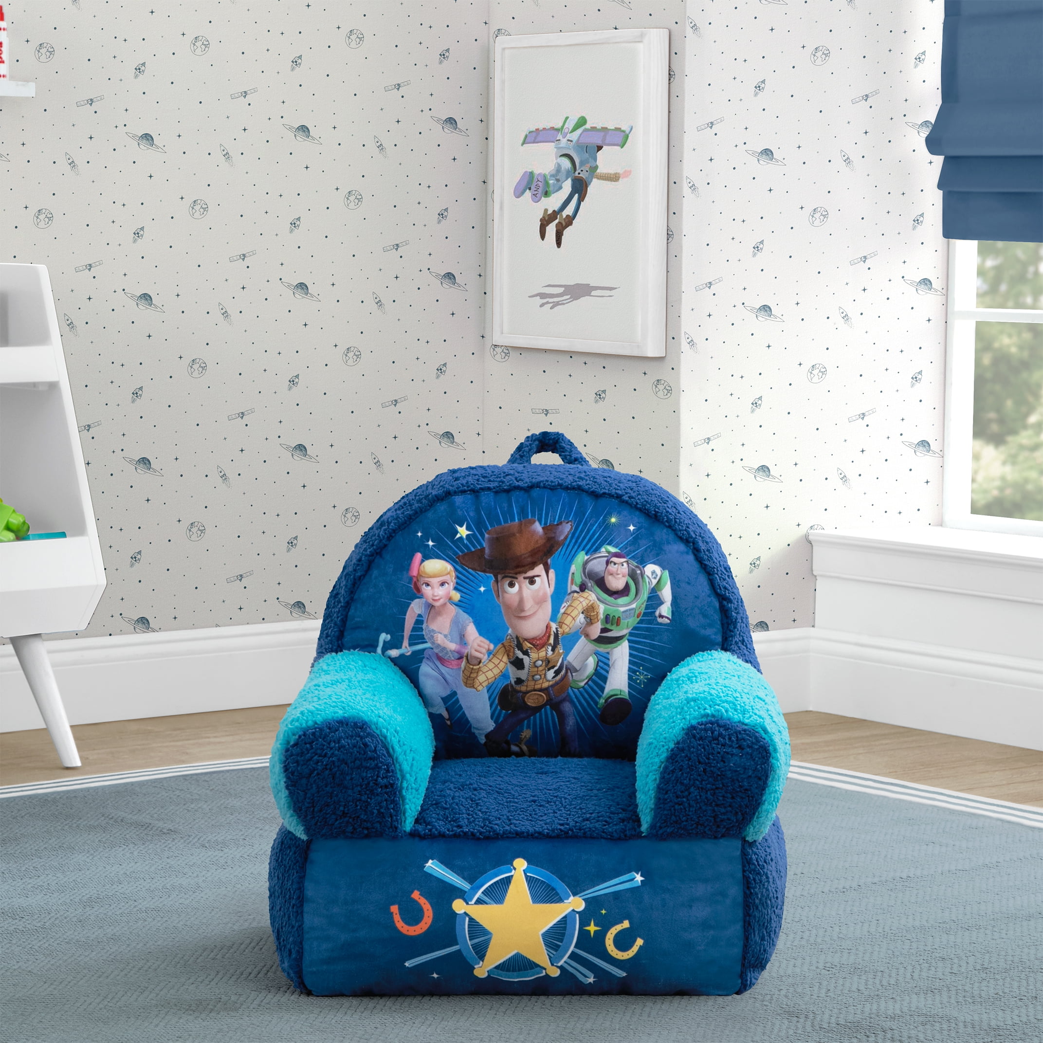Toy Story Cozee Buddy Chair by Delta Children, Blue