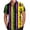 Yellow, variant on Mens Mardi Gras Shirt Mask Graphic Tee Button Down Short Sleeve Blouse Summer Hawaiian Shirts Carnival Festival Outfits Men