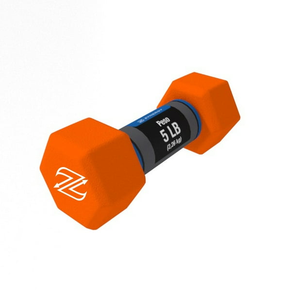 Mancuerna Pesa Lb kg Neopreno Zynergy ZY-ND05 Walmart en