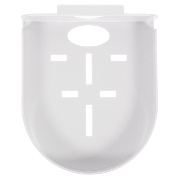 HEALEEP 1Pack Wall Mount Shelves For Security Cameras With Stable Support White Plastic For Homeowners
