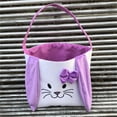 thumbnail image 5 of Kripyery Easter Basket Foldable Ear Exquisite Workmanship Fine Stitch Bow-knot Tote Bags Buckets for Eggs, 5 of 8