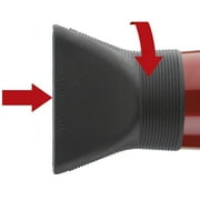 GAMMA+ 3500 Tourmaline Power Professional Ionic Hair Dryer, 2000W, 6 Heat/Speed Settings, Red