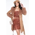 thumbnail image 6 of AZALEA WANG MOHAIR CAMEL TRENCH, 6 of 8