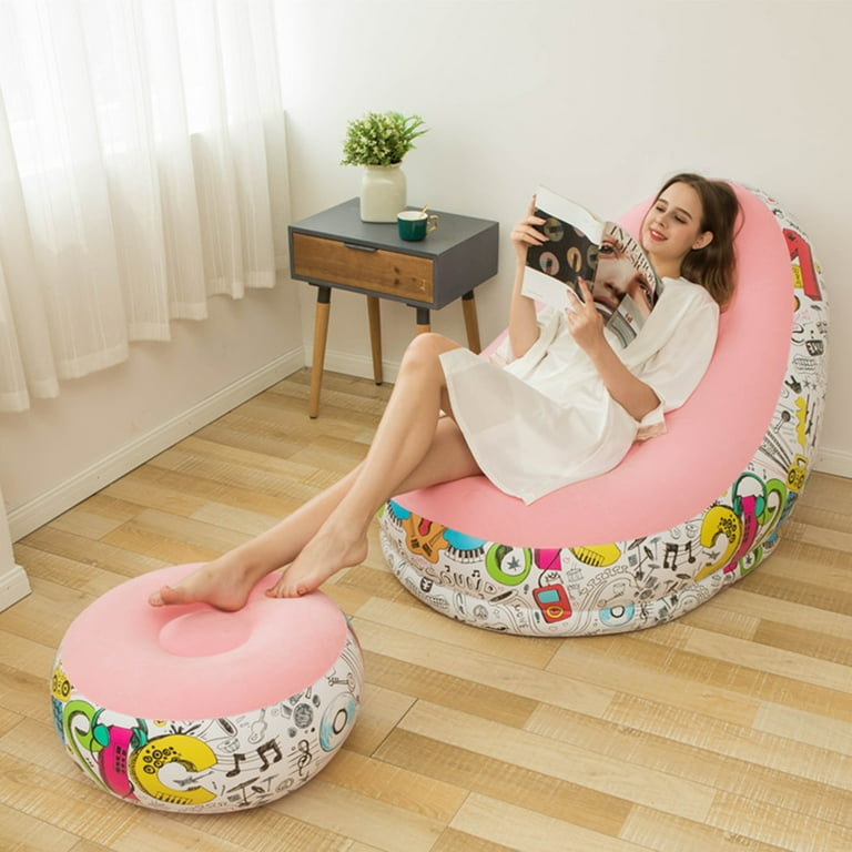 Inflatable chair online and stool