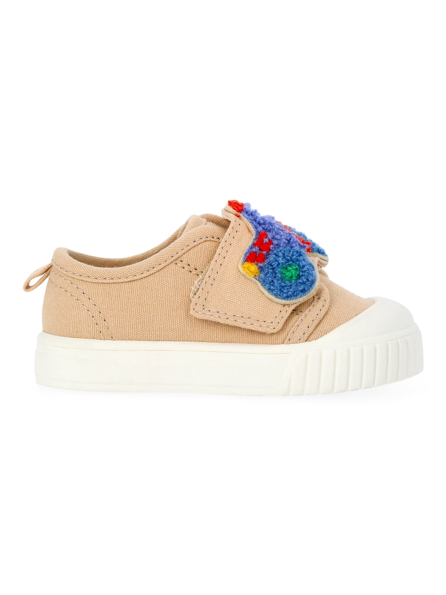 Wonder Nation Baby and Toddler Boys Bump Toe Sneakers with Adjustable Strap
