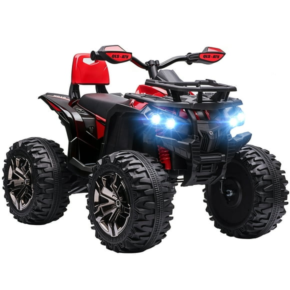 Aosom 12V/10AH Kids Ride-on Four Wheeler ATV Car w/ Headlights