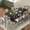 # 9: Gray+Beige, variant on Harper & Bright Designs 7 Pieces Extendable Dining Table Set for 6, Farmhouse Kitchen Table Set with 6 Upholstered Chairs for Dining Room, Gray
