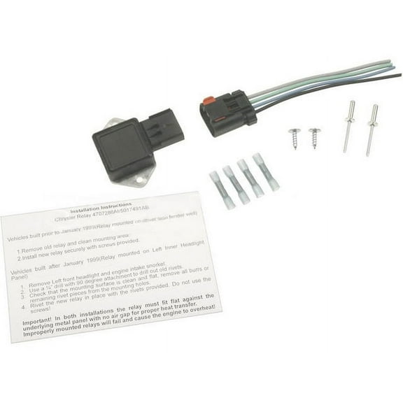 Engine Cooling Fan Module - Compatible with 1999 - 2004 Jeep Grand Cherokee 2000 2001 2002 2003