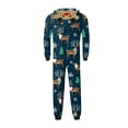 thumbnail image 3 of Meihuid Family Matching Christmas Pajama Sets Christmas tree Top Pants 2PCS Sleepwear Christmas PJs Bodysuits, 3 of 4