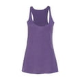 thumbnail image 2 of Women's Triblend Racerback Tank - Purple Triblend - XS, 2 of 3
