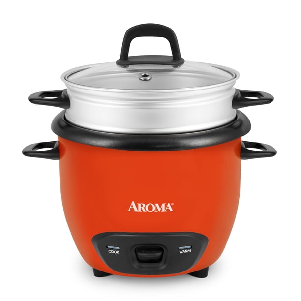 Olla Arrocera AROMA ARC-743-1NGOR 1.5Qt 6 Tazas Naranja