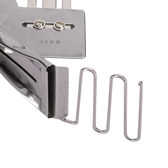 Herramiente de Encuadernacia para acolchar, Encuadernadora de Cinta, Carpeta de Dobladillo, Acero inoxidable, 4 Plieges, Dobladillo de Costura, Accesorios para Mácinas DE