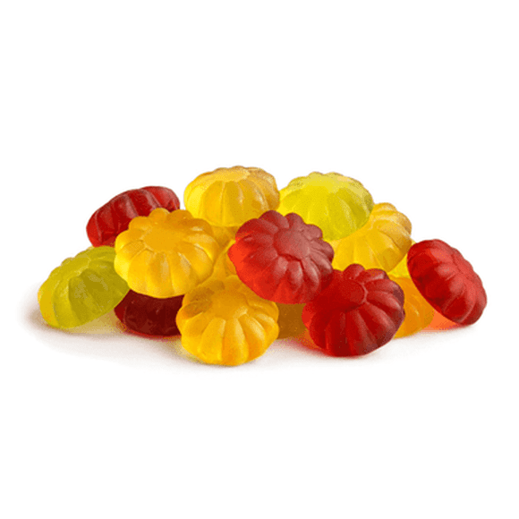 Vegan Fruity Flower Gummies Bulk Food Service 25 lbs/11.33 kgs