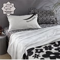 thumbnail image 7 of Urban Shop 8 Piece Black and White Floral Mix and Match Sheet Set, Queen, 7 of 7