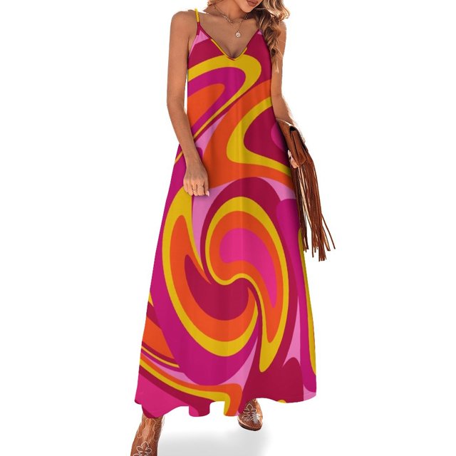 Vestido de noche sin mangas de diseño retro moderno de mediados de siglo, vestido de mujer, vestido para mujer , elegantes y chic vestidos de noche para bodas