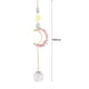 thumbnail image 2 of Crystal Windchime Dream Catchers Moon Flower Chandelier Decoración para el hogar (rosa) Ehuebsd Libre de BPA, 2 of 9