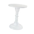 thumbnail image 1 of Soporte para tartas, centro de mesa redondo para postres, para recepción blanco 20x24cm, 1 of 9