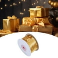 thumbnail image 4 of Naierhg Single-sided Velvet Ribbon 30ft Colorful Multi-purpose DIY Craft Floral Arrangement Decoration Romantic Gift Ribbon Silver, 4 of 8
