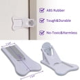 thumbnail image 3 of Sliding Door Lock for Child Safety, Window Stoppers for Vertical Windows, Sliding Glass Door Lock for Baby Proof (2 Pack), 3 of 5