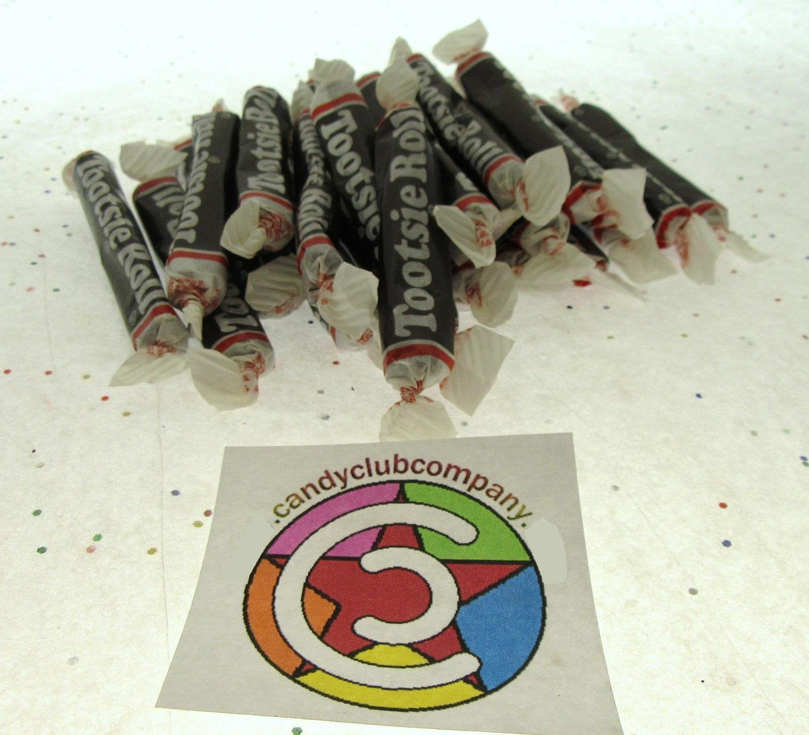 Tootsie Roll Rolls Long Chocolate Chews One Pound  Candy  16oz