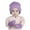 Purple, variant on UngA Baby Beanie Hat Gloves Set Winter Warm Knit Hat with Glvoes,Toddler Soft Beanie for Little Boys Little Girls Children (Purple,3-24 Months)