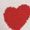 Apricot Color, variant on Women'S Fall Winter Mock Neck Long Sleeve Cute Heart Pattern Loose Knit Pullover Sweaters Black S