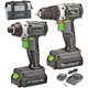 thumbnail image 1 of Genesis GL20DIDKA2 20-Volt Cordless Li-Ion 2-Speed Drill/Impact Driver Combo Kit, 1 of 1