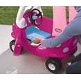 thumbnail image 4 of Little Tikes Princess Cozy Coupe Juguete para montar - Cochecito y carrito para niños pequeños que incluye puertas de trabajo, volante, bocina, tapa de gasolina, interruptor de encendido - Para juegos, 4 of 5