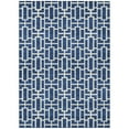 thumbnail image 2 of Addison Rugs Chantille Indoor/Outdoor Transitional Geometric Navy Washable Rectangle Rug, 5' x 7'6", 2 of 6
