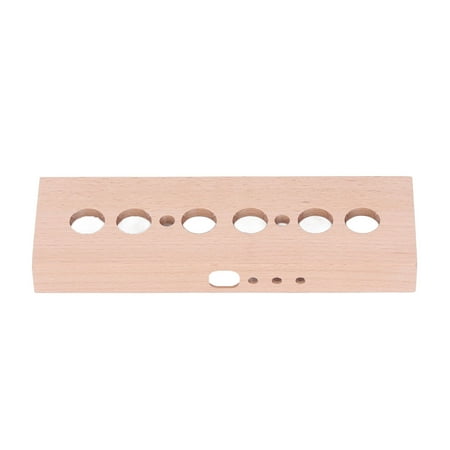 

IN14 Tube Clock Shell Photoglow Tube Clock Case Beech Wood Easy to Install Replacement For DIY