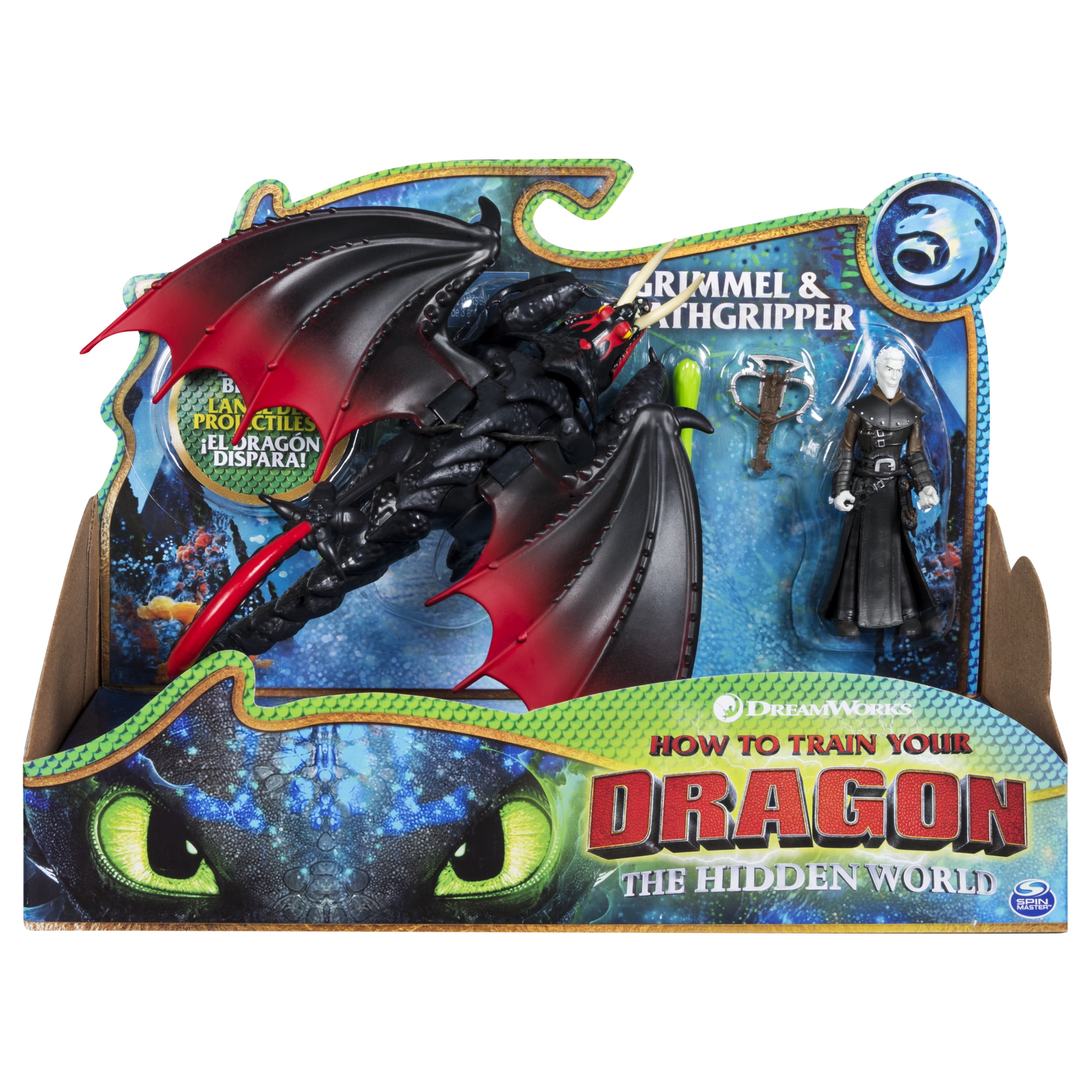 Dreamworks Dragons ERET & SKULLCRUSHER with Armored Viking Toy Figure Playset