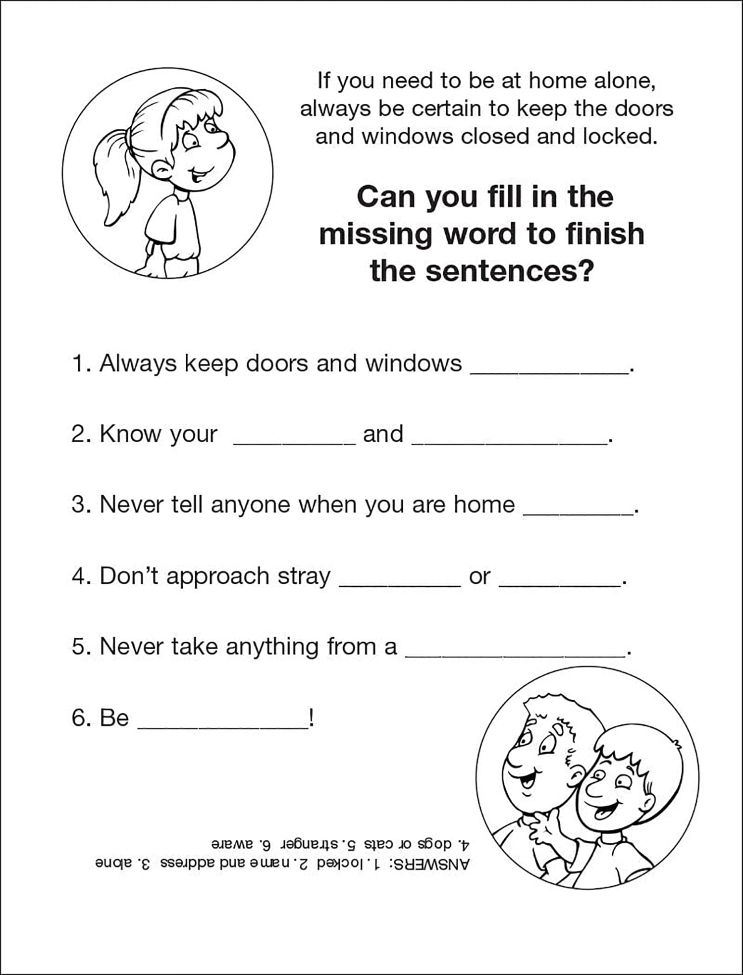 ZoCo: 25 Pack - Crime Prevention Kid's Educational Coloring & Activity Books