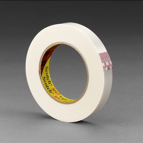 Scotch Filament Tape 897 Clear, 36 mm x 55 m, 24 rolls per case