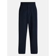 thumbnail image 6 of Avia Men's Pleated Wide-Leg Athletic Pants, Relaxed Fit, Darkest Navy, Size 38, 6 of 6