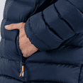 thumbnail image 3 of Chamarra Acolchada Impermeable Para Mujer Color Azul Talla Extra Grande, 3 of 8