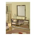 thumbnail image 2 of Best Master Furniture T1803 Dresser & Mirror Jameson Silver Mirrored Bedroom Dresser & Mirror, 2 of 3