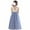 Blue, variant on Odeerbi Toddler Dress Kids Girls Tulle Princess Dresses Children Sleeveless Embroidery Mesh Dress Baby Gauze Dress Blue
