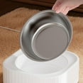 thumbnail image 6 of Outdoor Heated Pet Water Bowl, Thermostatic Controlled Warming Dish for Cats, Dogs & Rabbits, 50°F Temperature Maintenance, Winter-Ready Automatic Pet Bowl (XX-A Gray), 6 of 7