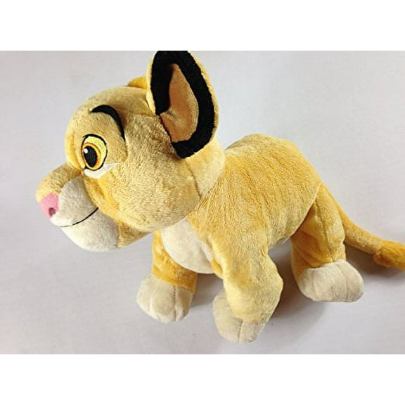 ds Disney Store Lion King Stuffed Simba Large 14" Plush Toy Stamped Beans Cuddly