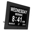 thumbnail image 4 of Reloj calendario digital, calendario digital de 10 pulgadas Reloj digital de día con pantalla grande Calendario digital Reloj despertador optimizado para la excelencia, 4 of 8