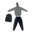 thumbnail image 2 of kusrkot 3Pcs 1:6 Scale Male Clothes Casual Clothing Set Full Suit Handmade for 12'' inch, 2 of 9