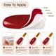 thumbnail image 5 of Esmalte de uñas en gel CANNI Red High Gloss Soak Off UV 15 ml, 5 of 6