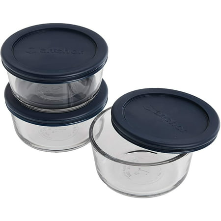 Food Storage Containers, Anchor Hocking Classic Glass Food Storage Containers With Lids