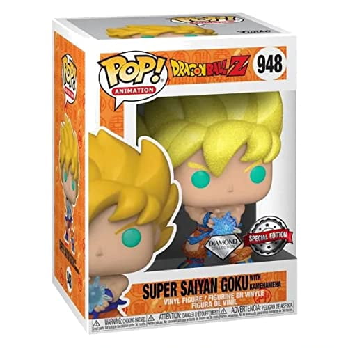 Motivar Comparar Ligadura Funko POP! Animation Dragon Ball Z SS Goku (Kamehameha Wave) #948 [Diamond  Collection] Hot Topic Exclusive - Walmart.com