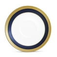 thumbnail image 2 of Noritake Odessa Cobalt Gold Set of 4 Saucers, 2 of 5