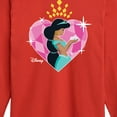 thumbnail image 3 of Disney Princess - Jasmine Heart - Valentine's Day - Boys and Girls And Youth Long Sleeve Graphic T-Shirt, 3 of 4