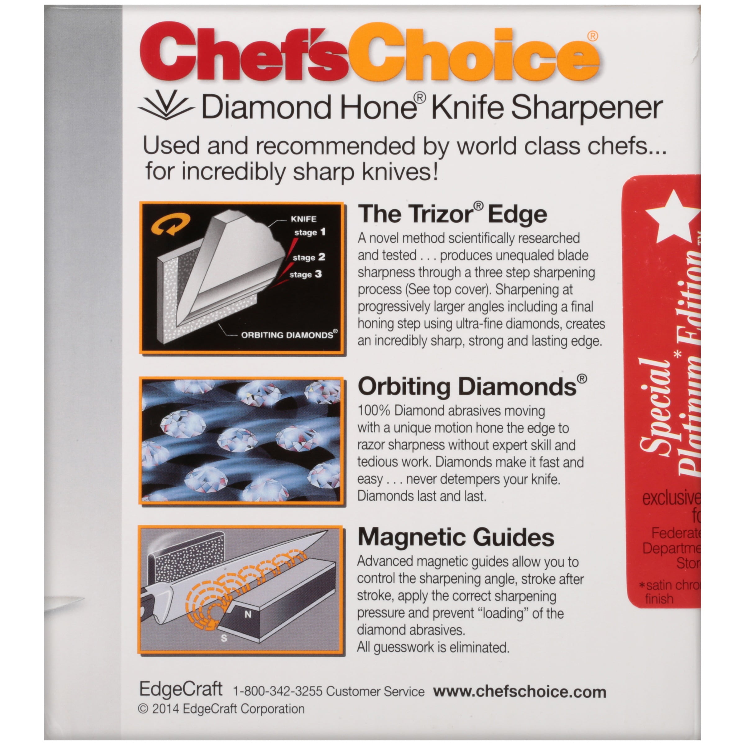 Best Buy: Edgecraft Chef'sChoice Diamond Hone Multi-Edge