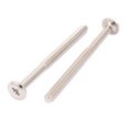 thumbnail image 2 of Unique Bargains M6 x 80mm Threaded Phillips Flat Head Countersunk Bolt Machine Screw 6pcs, 2 of 2