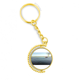 thumbnail image 1 of Willow viento Anillo de oro de metal llavero llavero, 1 of 3