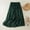 w93# Green393, variant on Wuxian Stylish Skirt For Women High Waist Polka Dot A-Line Skirt Boho Swing Retro Elastic Waistband Linen Hem Elegant Vintage Long Skirts,Navy,XL